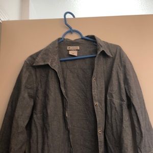Columbia denim button down